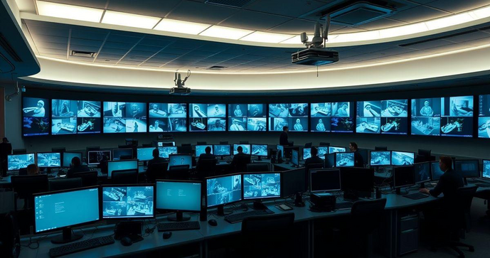 Como Elaborar um Projeto de Sala de Monitoramento CCTV Eficaz