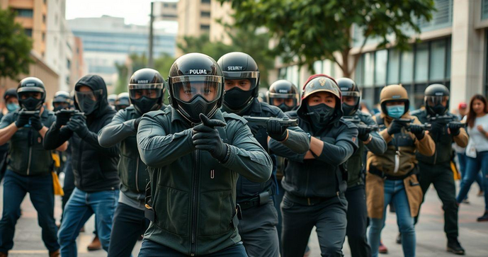 Treinamento em técnicas de segurança pessoal para uma vida mais segura