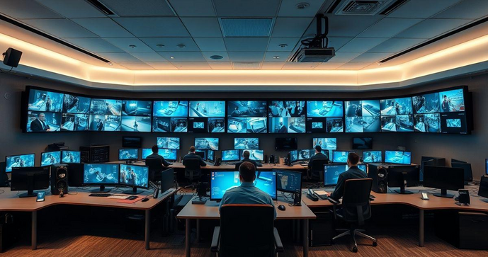 Estruturação de Sala de Monitoramento CFTV: Projetos Eficientes